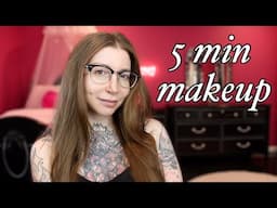 5 MINUTE easy "no makeup" routine