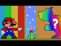 When Mario Tries to Collect 999 Item Blocks in Super Mario Bros | ADN MARIO GAME