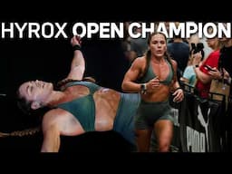 Winning The HYROX Open Championship! *THIS WAS BRUTAL*