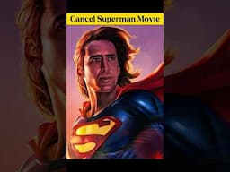Nicolas Cage cancelled Superman movie..🔥#dc #superman #shorts
