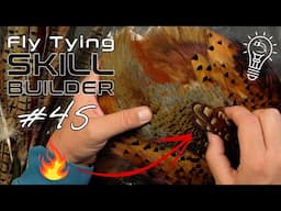 These Uncommon Pheasant Feathers Tie Beautiful Flies! | Fly Tying Skill Builder #45