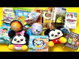 ASMR unboxing Toys, Mickey, Minnie, Bluey, Stitch, foodie toy surprise no talking