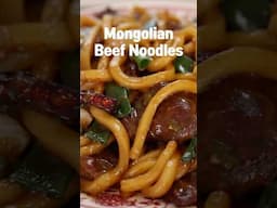 This Is What You Should Make for Dinner Tonight l Mongolian Beef Noodles!