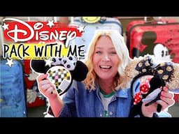 ULTIMATE FAMILY DISNEY PACK WITH ME! What To Pack, How To Pin Trade, Magic Bands & Park Hacks 🐭