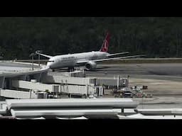Aterrizajes en Cancún de Turkish Airlines Boeing 787-9, Condor Airbus A330-900neo y TUI Boeing 787-9