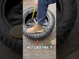 Ever Wonder How They Get Tires on Wheels?