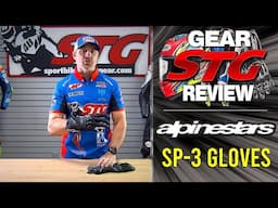 Alpinestars SP-3 Motorcycle Gloves Review from SportbikeTrackGear.com