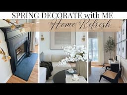 2025 SPRING DECORATE with Me| HOME UPDATES | LIVING ROOM & ENTRYWAY