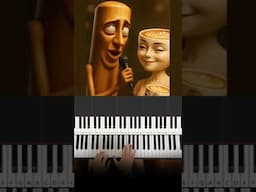 I'm Tung Tung Tung Sahur song on Piano