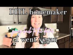DITL HOMEMAKER | I WENT VEGAN | FINALLY GOING BACK TO THE DOCTOR | Christian Mom ￼