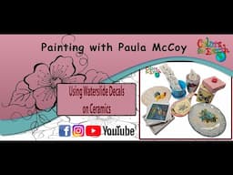Using Waterslide Decals on Ceramics