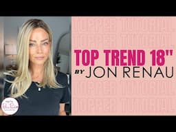 Topper Tutorial with the NEW Top Trend 18" Straight by Jon Renau | WigsByPattisPearls.com