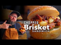 Chopped Brisket Sandwich Recipe | Smoky BBQ Beef on a Bun with Chef Tom