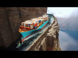The World Still Can't Believe It! How Did China Make Sailing Ships Crossing the Mountains a Reality?
