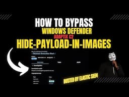 10  Bypass Windows Defender (Not Elastic SIEM) with Image Steganography (NHA GOAD Purple Team Lab)