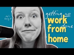 "Work" is just chronic interruptions now | realistic freelance work vlog