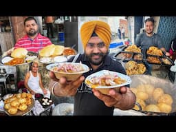 5 Best Street Food Breakfast In Punjab | Famous Punjab Street Food | Indian Street Food Punjab