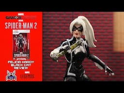 Marvel Legends FELICIA HARDY BLACK CAT Spider-Man 2 PS5 GamerVerse Video Game Figure Review