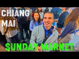 Our evening at Chiang Mai Sunday Night Market 🇹🇭