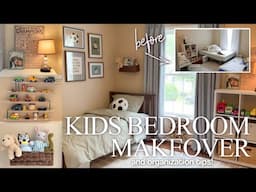 EXTREME BEDROOM MAKEOVER | KIDS ROOM DECORATING IDEAS & KIDS STORAGE AND ORGANIZATION TIPS 2025