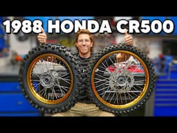 Building Stunning Wheels for the 1988 Honda CR500