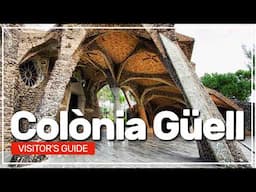 ✅ trip to COLÒNIA GÜELL, a Gaudí world heritage site | #206