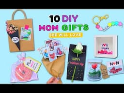 10 DIY AMAZING MOM GIFT IDEAS SHE WILL LOVE 💕