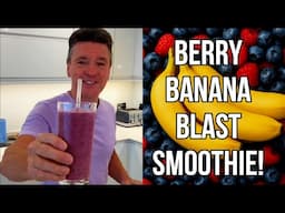 Berry Banana Blast Smoothie 🫐🍌3 x Frozen Fruit 3 x Health Benefits