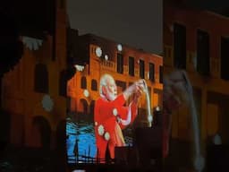 Light & Sound Show Kashi Vishwanath Temple | Laser Show Kashi Vishwanath Corridor #shortsfeed #viral