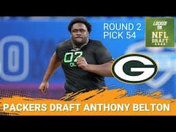 Green Bay Packers Select Anthony Belton with the No. 54 Pick in the 2025 NFL Draft