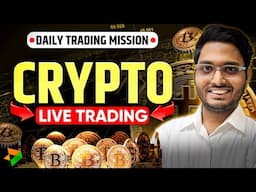 Live Crypto and Gold Scalping Trading | 23 April-Delta Exchange #goldtrading #cryptotrading #bitcoin