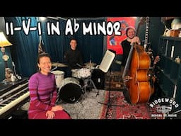 ii-V-i in Ab Minor Backing Track / Play Along