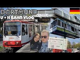 HELEMAAL ONDERSTEBOVEN in DORTMUND met de H-Bahn + Metro's en trams | #JuulVlog