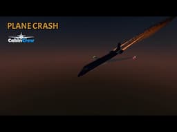 Plane Crash in Roblox Cabin Crew Simulator