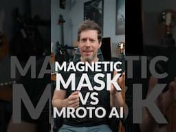 Apple Magnetic Mask VS MotionVFX mRoto AI #shorts #apple #magneticmask #motionvfx #mrotoAI