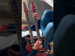 #Queen Stone Cold Crazy on a #BrianMay #RedSpecial 12/6 Double Neck Guitar