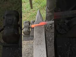 Reverse Taper #diy #blacksmith #forging #asmr