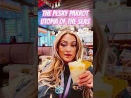 #peskyparrot #utopiaoftheseas #tikibar #royalcaribbean #cruise cutest bar on board!
