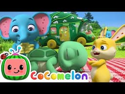 Animal School Bus Gets a Wash! 🚌🐘 | Animal Time Songs | CoComelon Nursery Rhymes & Kids Songs