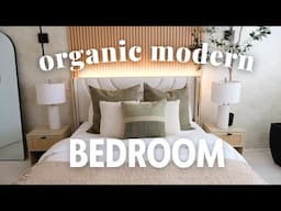 DIY BEDROOM MAKEOVER | Organic Modern Decor on a Budget