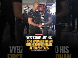 Vybz Kartel and his First Manager Rohan Butler Reunite in Atlanta After 20 Years