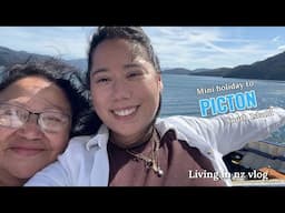 Masha & I went to Picton by ferry ⛴️ 👯‍♀️ 🎒 South Island mini trip!