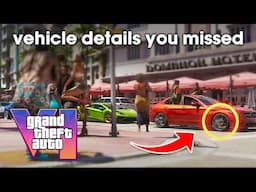 GTA 6 Trailer 2: Vehicle Details You May Have Missed