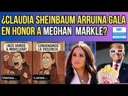 ¿MEGHAN VE ARRUINADA CEREMONIA DE PREMIACIÓN POR CULPA DE CLAUDIA SHEINBAUM, PRESIDENTE DE MÉXICO?