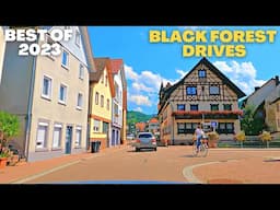 4K Scenic Drive Through Germany's Black Forest 🌲2023