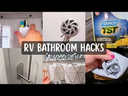 I'm solving your most ANNOYING RV BATHROOM problems in 29 minutes! | Full time rv living