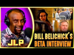 73-Yr-Old Bill Belichick’s Beta Interview! 24-Yr-Old GF Keeps Interrupting 😳 (JLP Reacts)
