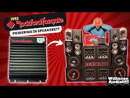 Can This 45 watt Amp Power 26 Speakers?