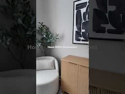 Home office renovation | Cozy & minimalist home office #homeoffice #homeofficerenovation