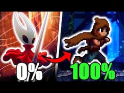 I'm 100%ing this Metroidvania while waiting for Silksong